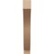 Ekena Millwork 3-inch W x 16-inch D x 22-inch H Baker Rough Cedar Woodgrain TimberThane Knee Brace, Primed BRCUR03X16X22BKRRCPR - alternate 5